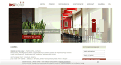 Desktop Screenshot of inesshotel.pl